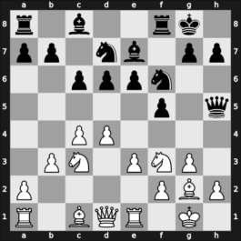 1959 Buenos Aires JM – Round 1 – Garcia Rodriguez, Raimundo – 1/2-1/2 – Palermo, Vicente – G10