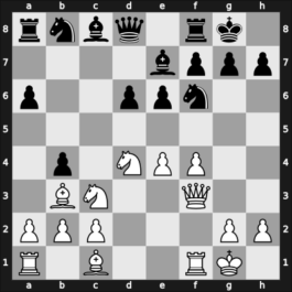 1959 Buenos Aires JM – Round 3 – Sanguinetti, Raul – 1/2-1/2 – Garcia Rodriguez, Raimundo – G20