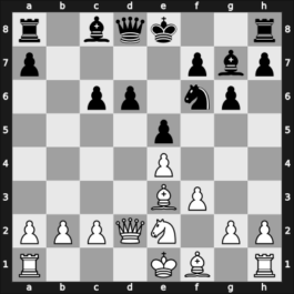 1959 Buenos Aires JM – Round 10 – Palermo, Vicente – 1/2-1/2 – Juarez Baldizon, Carlos A. – G40