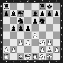 1959 Buenos Aires VC – Round 13 – Acosta Garcia, Rafael Isaac – 1/2-1/2 – Castelli, Abele – G46