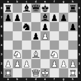 1959 CSR Ch – Round 1 – Opocensky, Karel – 1/2-1/2 – Hort, Vlastimil – G3