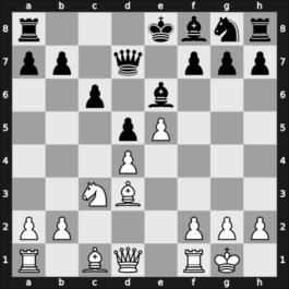 1959 CSR Ch – Round 1 – Alster, Ladislav – 1/2-1/2 – Blatny, Frantisek – G7