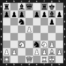 1959 CSR Ch – Round 12 – Opocensky, Karel – 0-1 – Pachman, Ludek – G90