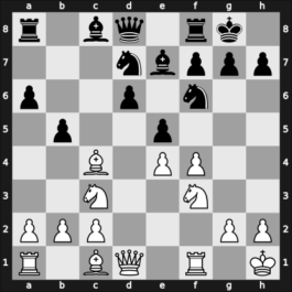 1959 Candidates Tournament women – Round 2 – Ladanyike-Karakas, Eva – 0-1 – Nedeljkovic, Verica – G9