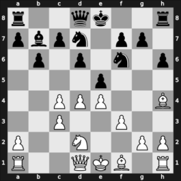 1959 Candidates Tournament women – Round 4 – Borisenko-Belova, Valentina – 1/2-1/2 – Gresser, Gisela Kahn – G16