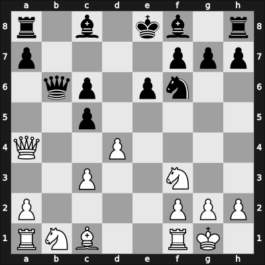 1959 Candidates Tournament women – Round 7 – Rinder, Elfriede – 0-1 – Zvorykina, Kira – G27