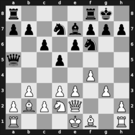 1959 Candidates Tournament women – Round 9 – Eretova, Kveta – 1/2-1/2 – Keller-Hermann, Edith – G37