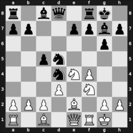 1959 Candidates Tournament women – Round 11 – Lazarevic, Milunka – 1-0 – Volpert, Larisa – G45