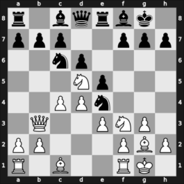1959 Candidats Tournament – Round 5 – Benko, Pal – 0-1 – Gligoric, Svetozar – G15