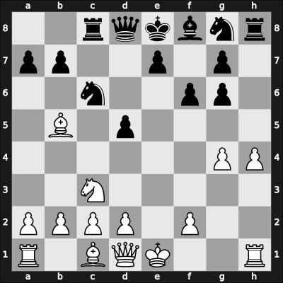 1959 Candidats Tournament – Round 7 – Fischer, Raphael – 1/2-1/2 – Smyslov, Vladimir – G23