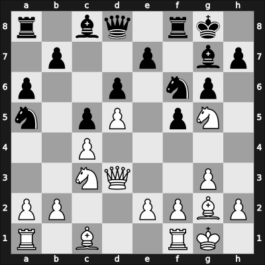 1959 Candidats Tournament – Round 7 – Benko, Pal – 0-1 – Tal, Mikhail – G25