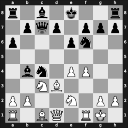 1959 Candidats Tournament – Round 11 – Olafsson, Fridrik – 0-1 – Tal, Mikhail – G42