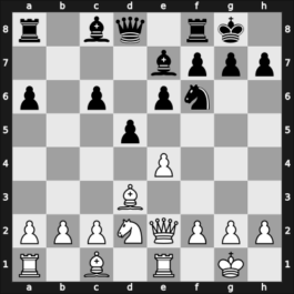 1959 Candidats Tournament – Round 15 – Smyslov, Vladimir – 1/2-1/2 – Tal, Mikhail – G58