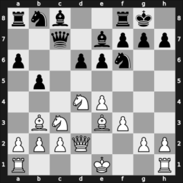 1959 Candidats Tournament – Round 21 – Benko, Pal – 0-1 – Tal, Mikhail – G78
