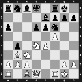 1959 Candidats Tournament – Round 21 – Fischer, Raphael – 0-1 – Smyslov, Vladimir – G79