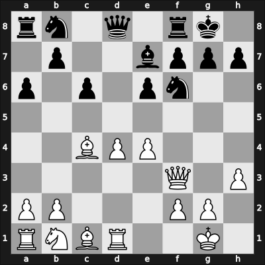 1959 Cerveny Kostelec – Round 2 – Rejfir, Josef – 1/2-1/2 – Zíta, František – G2