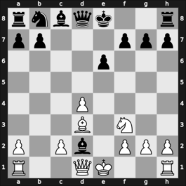 1959 Cerveny Kostelec – Round 5 – Blatny, Frantisek – 1/2-1/2 – Rejfir, Josef – G9