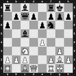 1959 Cerveny Kostelec – Round ? – Herink, Miroslav – 1/2-1/2 – Marsalek, Josef – G18