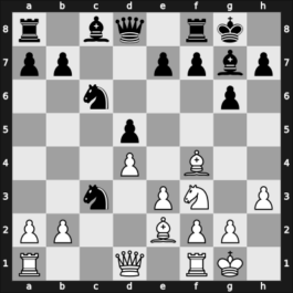 1959 Clare Benedict Cup 06th – Round 3.3 – Pfeiffer, Gerhard – 1/2-1/2 – Cortlever, Nico – G21