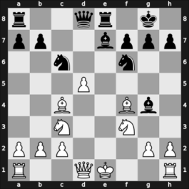 1959 DEN Ch – Round 1 – Jensen, Erik Bartram – 1-0 – Haahr, Thorkild – G5