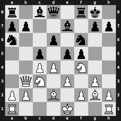 1959 DEN Ch – Round 4 – Blom, Kaj – 1/2-1/2 – Pedersen, Eigil – G17