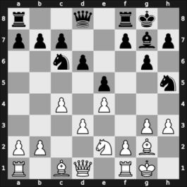 1959 DEN Ch – Round 6 – Nielsen, Axel – 1-0 – Nielsen, Hartvig – G26