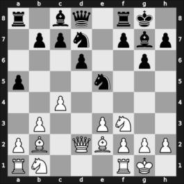1959 DEN Ch – Round 6 – Haahr, Thorkild – 1/2-1/2 – Pedersen, Eigil – G29