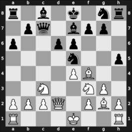 1959 DEN Ch – Round 6 – Terkelsen, Frode – 0-1 – Larsen, Bent Ravn – G30