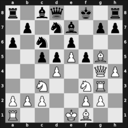 1959 DEN Ch – Round 7 – Pedersen, Eigil – 1/2-1/2 – Nielsen, Axel – G36