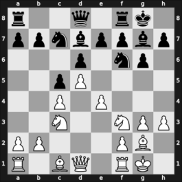 1959 DEN Ch – Round 8 – Hamann, Svend – 0-1 – Andersen, Borge – G40