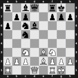1959 DEN Ch – Round 9 – Petersen, Finn – 1/2-1/2 – Jensen, Erik Bartram – G45