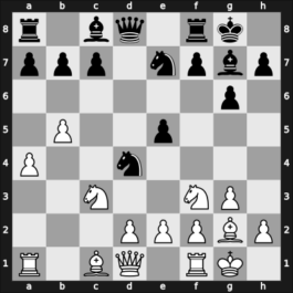 1959 Dresden – Round 4 – Taimanov, Mark E – 1-0 – Witkowski, Stefan – G31