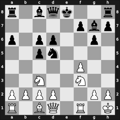 1959 Dresden – Round 5 – Zinn, Lothar – 0-1 – Taimanov, M. – G40