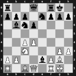 1959 FRG Ch Nuerenberg GER – Round 2 – Jaeger, Walter – 1-0 – Bialas, Wolfram – G4