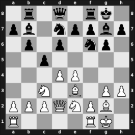 1959 FRG Ch Nuerenberg GER – Round 2 – Schmid, Lothar – 1/2-1/2 – Pfeiffer, Gerhard – G5