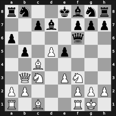 1959 FRG Ch Nuerenberg GER – Round 5 – Pfeiffer, Gerhard – 1-0 – Weise, Dieter – G13