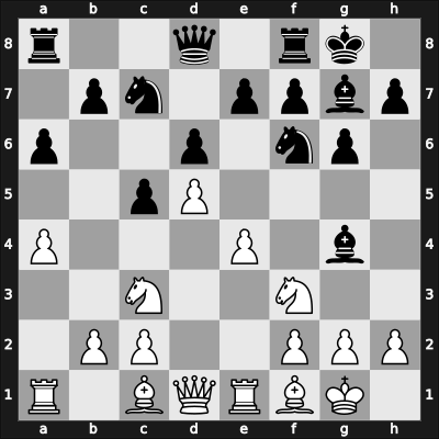 1959 FRG Ch Nuerenberg GER – Round 9 – Bialas, Wolfram – 0-1 – Schmid, Lothar – G31