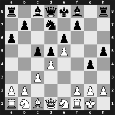 1959 FRG Ch Nuerenberg GER – Round 9 – Pfeiffer, Gerhard – 1/2-1/2 – Wolk, Sigmund – G34