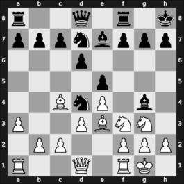 1959 FRG Ch U20 – Round 1 – Acksteiner, Heinz – 0-1 – Pfleger, Helmut, Dr. – G1