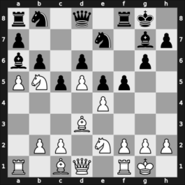 1959 FRG Ch U20 – Round 7 – Hermann Fedor – 1/2-1/2 – Pfleger, Helmut, Dr. – G7