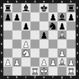 1959 FRG Team Ch fin – Round 1.4 – Rinder, Gerd – 1/2-1/2 – Besser, Hans – G3