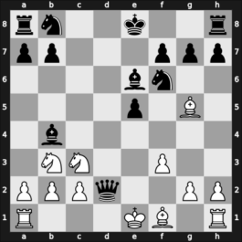 1959 FRG Team Ch fin – Round 2.1 – Kieninger, Georg – 1/2-1/2 – Lohsse, Hans Peter – G5