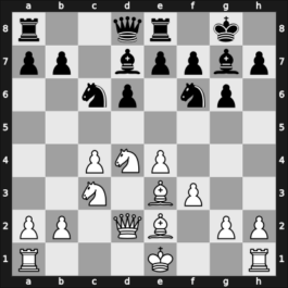 1959 GDR Ch Leipzig GER – Round 1 – Etzold Werner – 1-0 – Franz, Joachim – G4