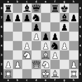 1959 GDR Ch Leipzig GER – Round 3 – Etzold Werner – 1/2-1/2 – Fuchs, Reinhart – G15