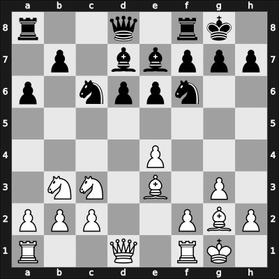 1959 GDR Ch Leipzig GER – Round 4 – Raetsch, Heinz – 1/2-1/2 – Pietzsch, Wolfgang – G18