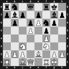 1959 GDR Ch Leipzig GER – Round 4 – Handel, Horst – 1/2-1/2 – Badestein, Hartmut, Prof. Dr. – G20