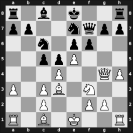 1959 GDR Ch Leipzig GER – Round 4 – Moehring, Guenther – 1-0 – Etzold Werner – G22