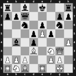 1959 GDR Ch Leipzig GER – Round 7 – Breustedt, Werner – 1-0 – Handel, Horst – G36