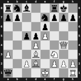 1959 GDR Ch Leipzig GER – Round 8 – Breustedt, Werner – 0-1 – Golz, Werner – G39