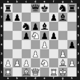 1959 GDR Ch Leipzig GER – Round 9 – Franz, Joachim – 0-1 – Raetsch, Heinz – G44